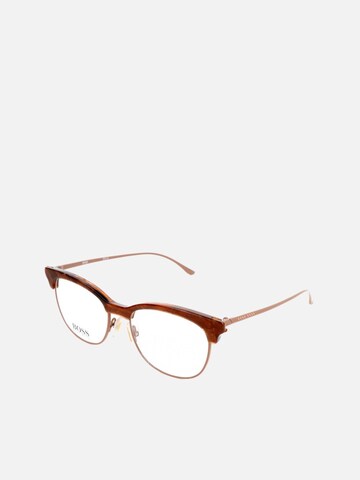 HUGO BOSS Sonnenbrille 'Hugo Boss BOSS 0948 Marble brown 51/17/140 WOMAN Eyewear Frame'‌‌ in Braun: Vorderseite