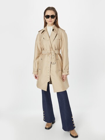 MICHAEL Michael Kors Between-Seasons Coat in Beige