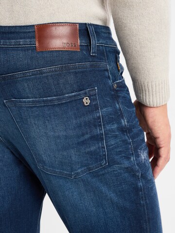 BOSS Slim fit Jeans 'Onyx' in Blue