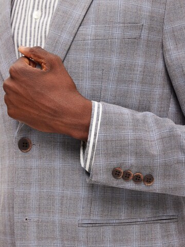 SELECTED Slim Fit Sakko 'Liam' in Grau