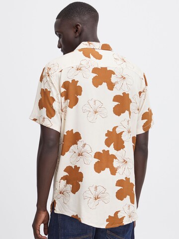 BLEND Regular fit Button Up Shirt in Beige