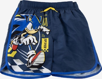 Sonic the Hedgehog Swimming shorts 'Sonic the Hedgehog Swim Shorts – Navy Blue' in Blue: front