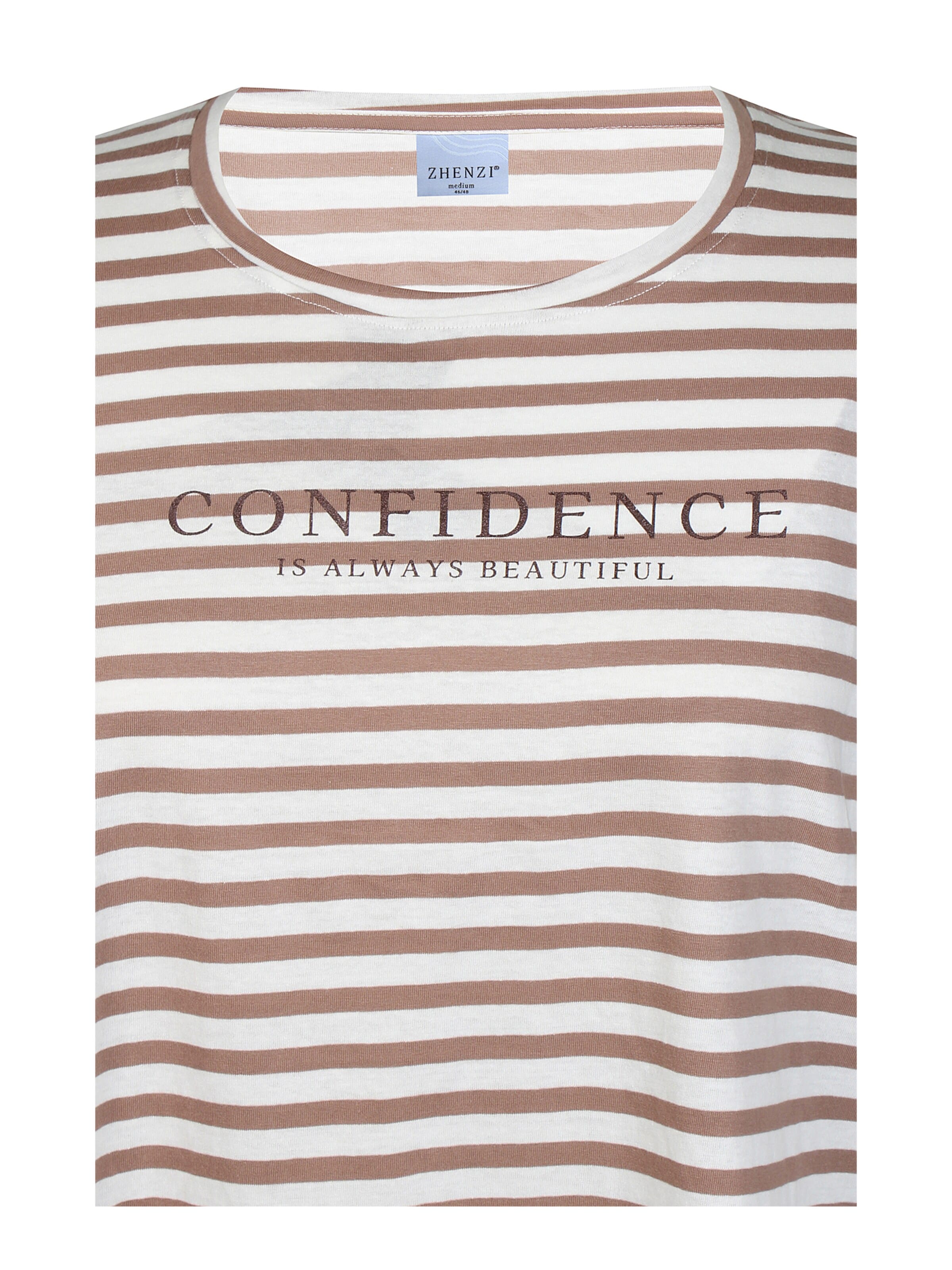 Zhenzi Shirt 'Karin 1429'‌‌ in Braun