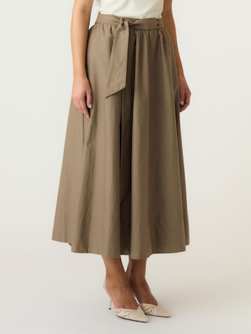 YAS Skirt 'TIMBER' in Brown
