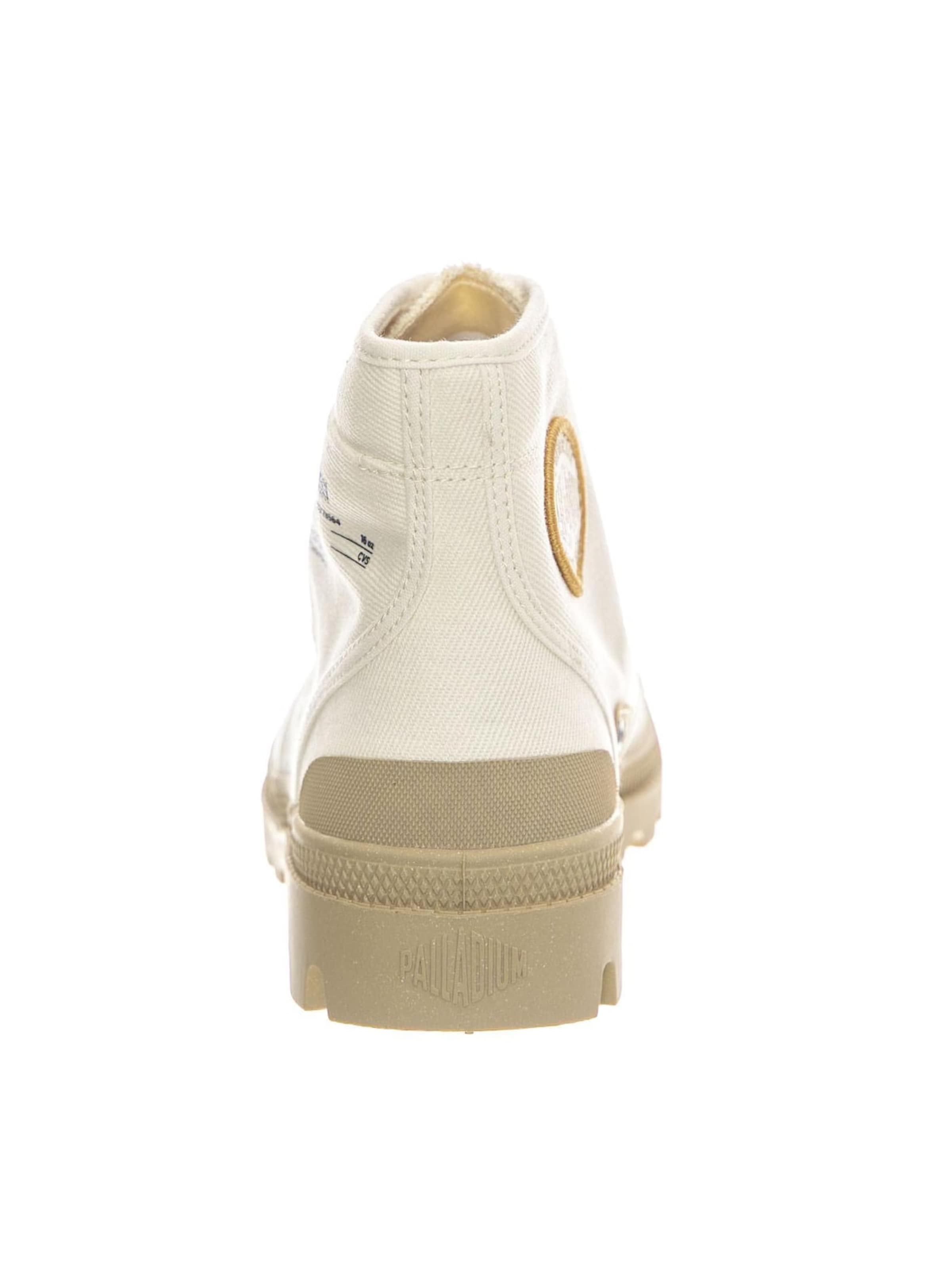 Palladium Støvler 'Pallabrousse WW Cream White Shoes' i hvid
