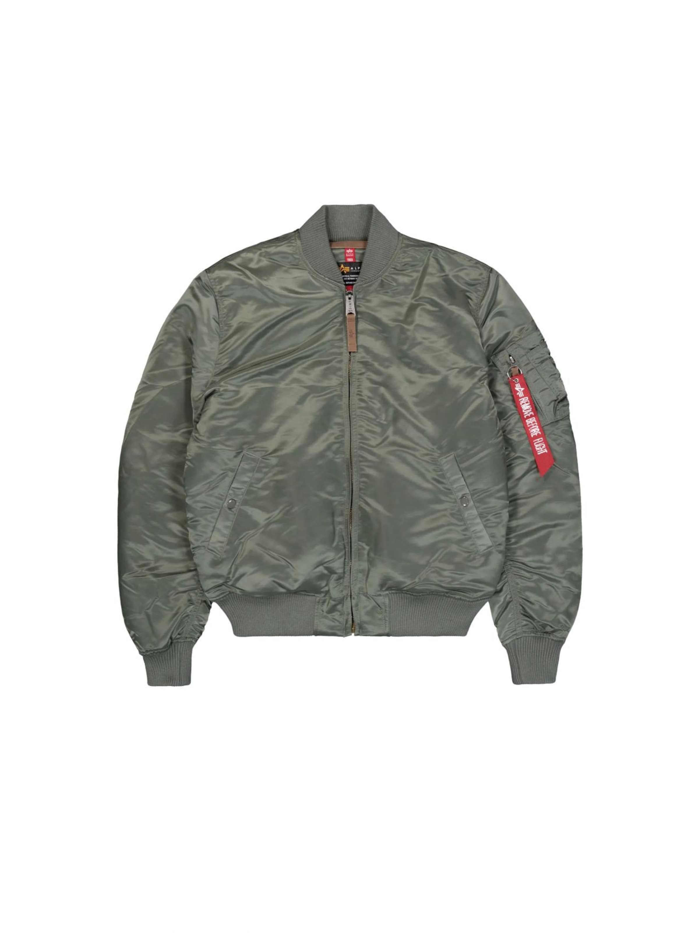 ALPHA INDUSTRIES Übergangsjacke in grün, Produktansicht