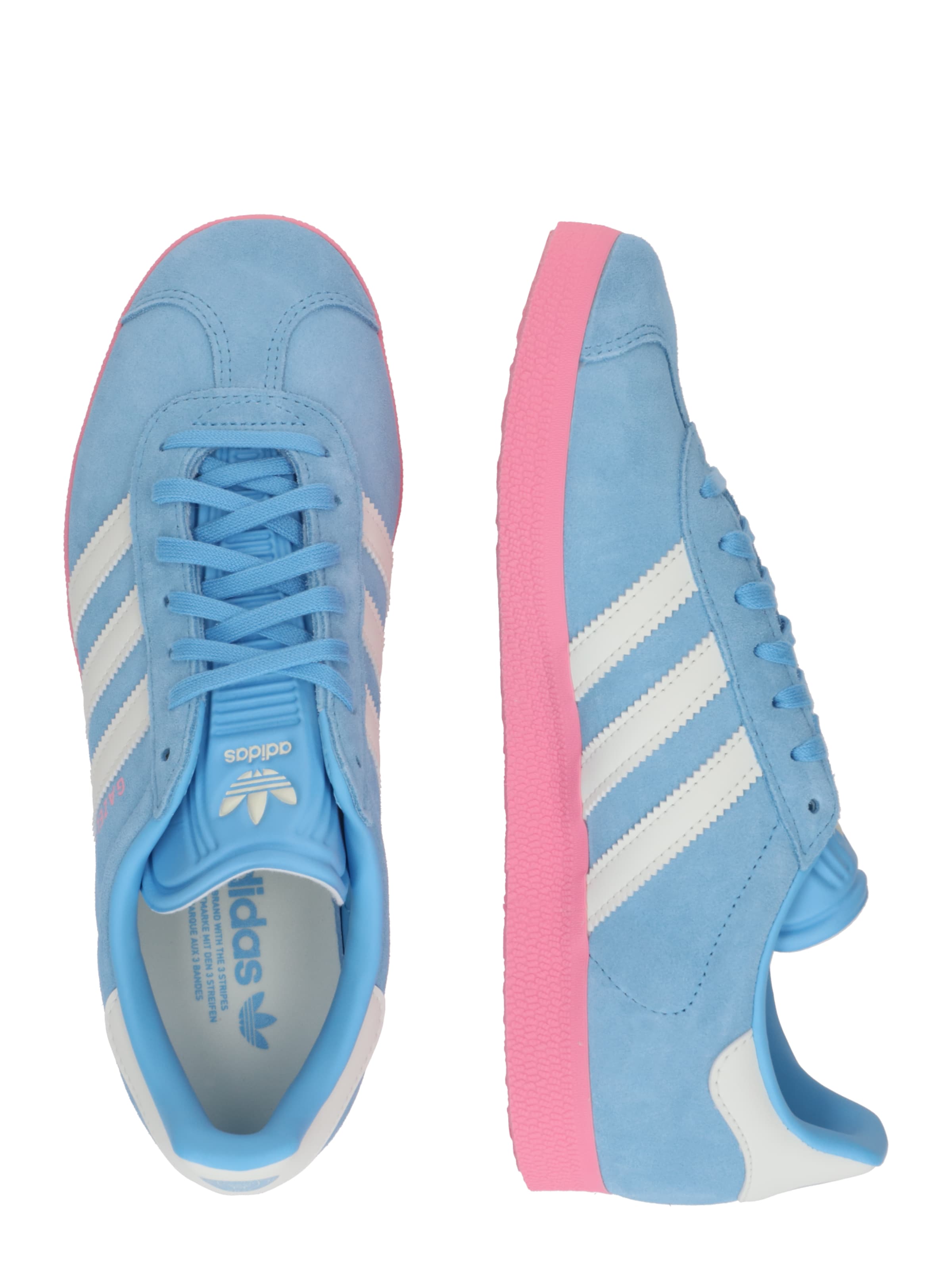 ADIDAS ORIGINALS Низкие кроссовки 'GAZELLE' в Синий