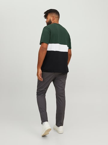 pelēks Jack & Jones Plus T-Krekls 'Reid'