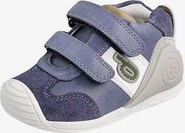 biomecanics First-Step Shoes in Blue: front