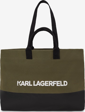 žalia Karl Lagerfeld Pirkinių krepšys: priekis