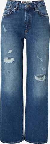 ONLY Wide leg Jeans 'JUICY' i blå: framsida