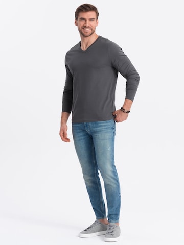 Ombre Shirt‌‌‌‌‌‌‌‌‌ in Grau