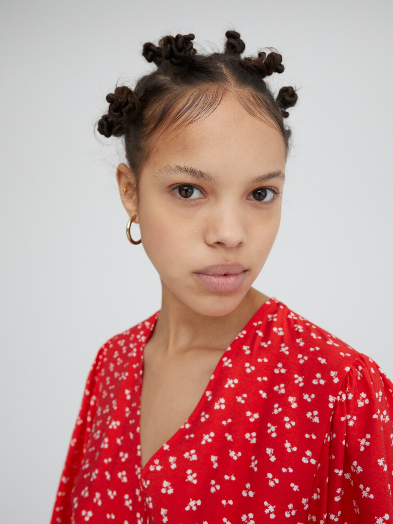 EDITED Produits Robe 'Alene' rouge