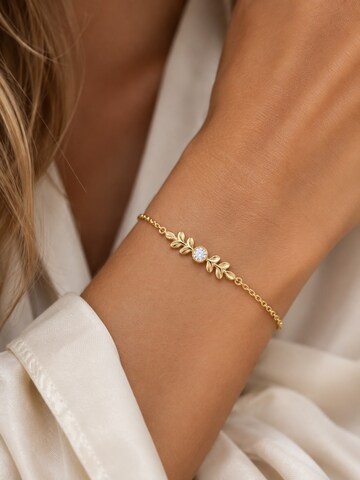 Braccialetto 'Golden Leaf' di CHIVAL in oro