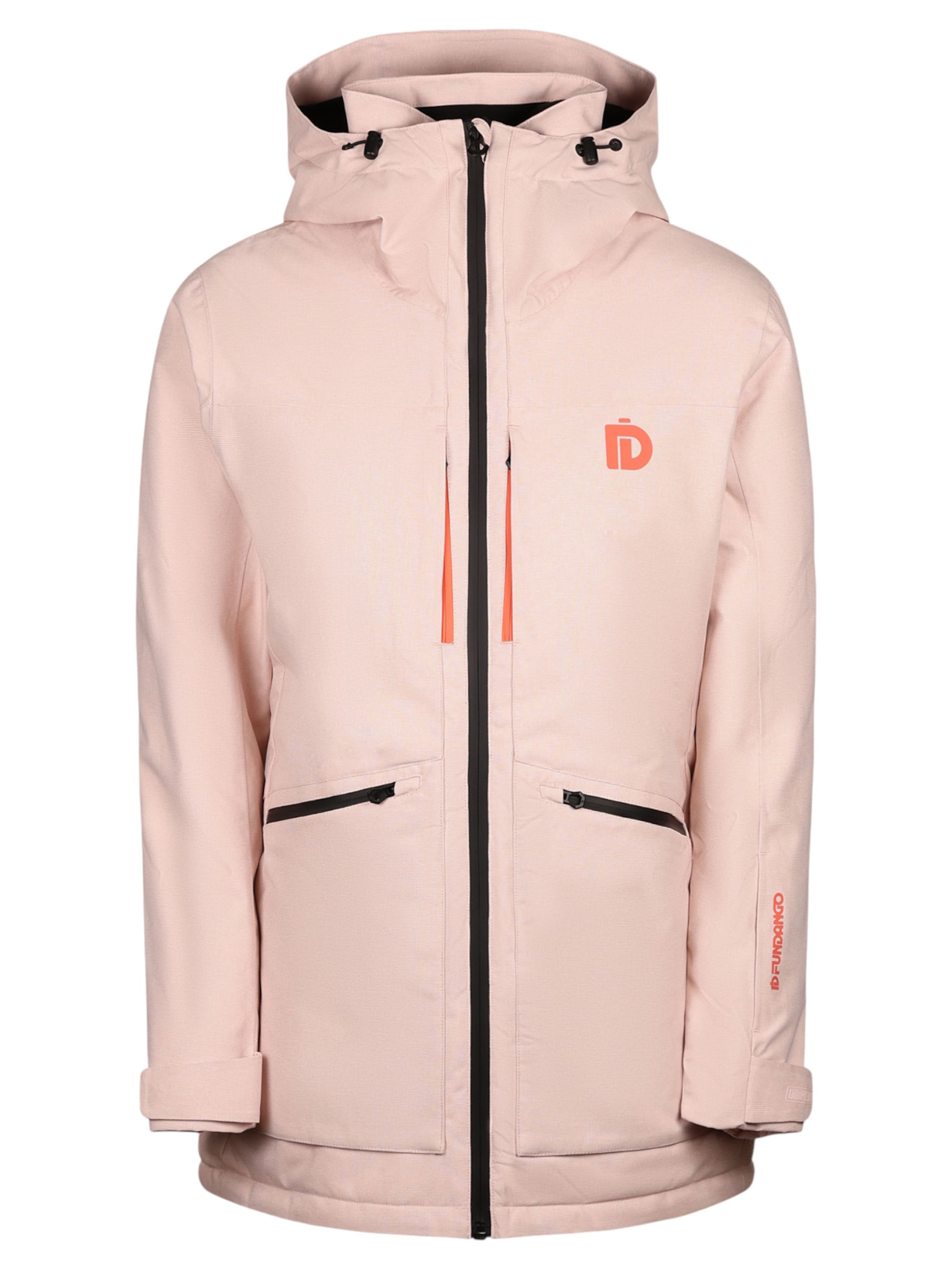 Fundango Outdoor jacket 'Pemberton ECO Allmountain Jacket' in Pink: front