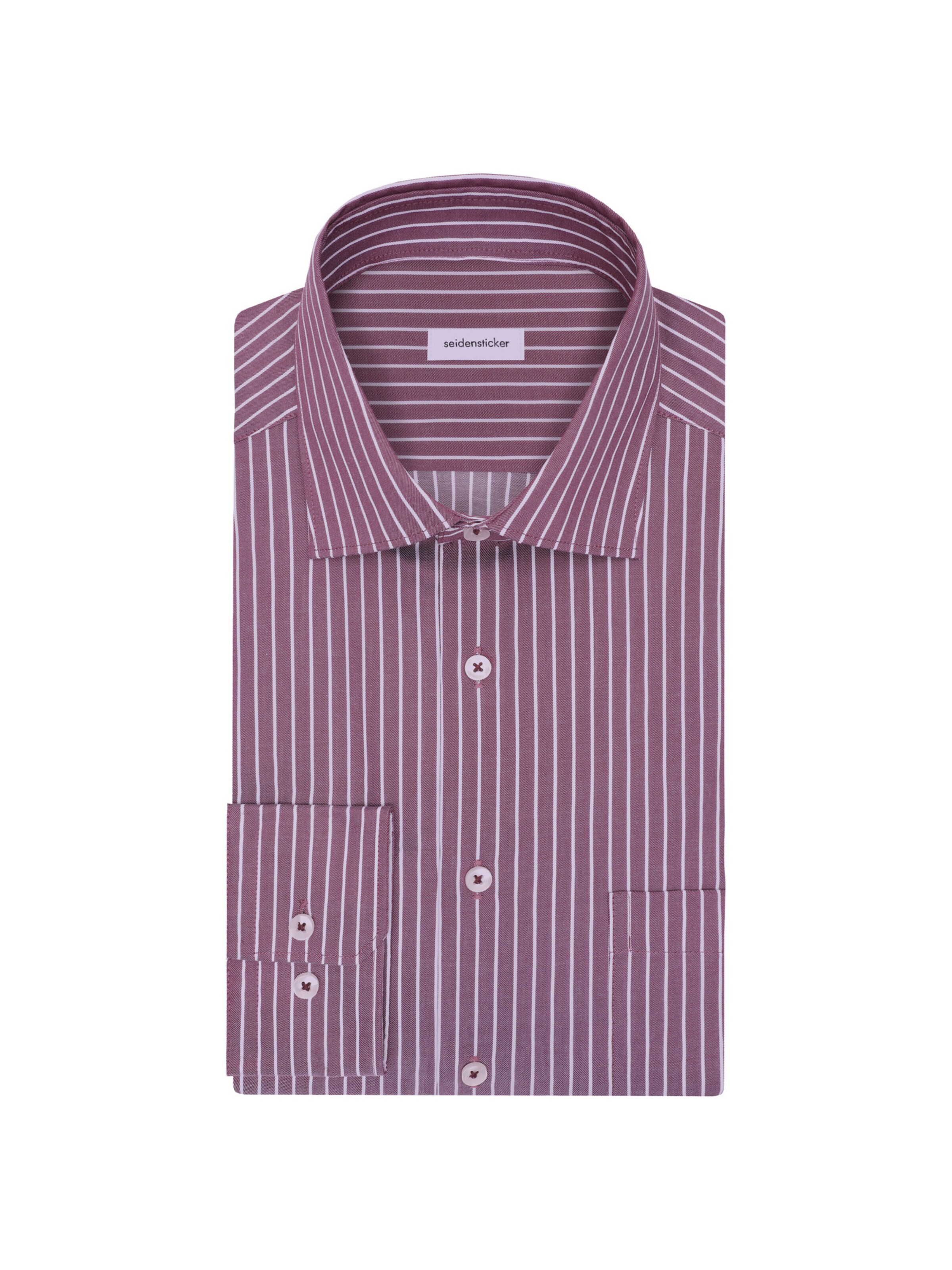 SEIDENSTICKER Regular fit Zakelijk overhemd in Lila