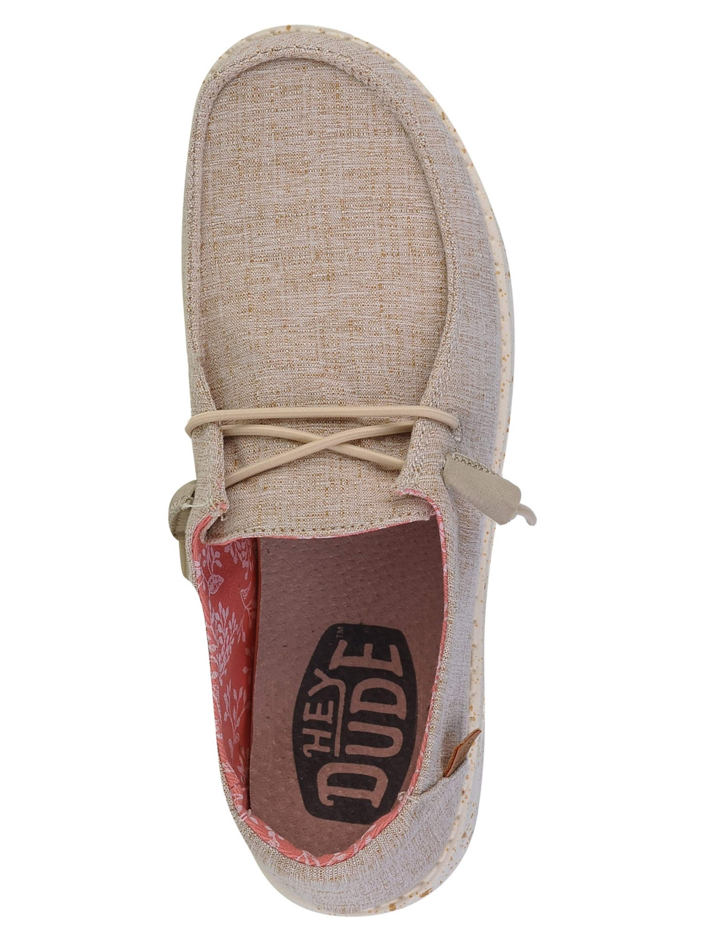 HEY DUDE Veterschoen in Beige