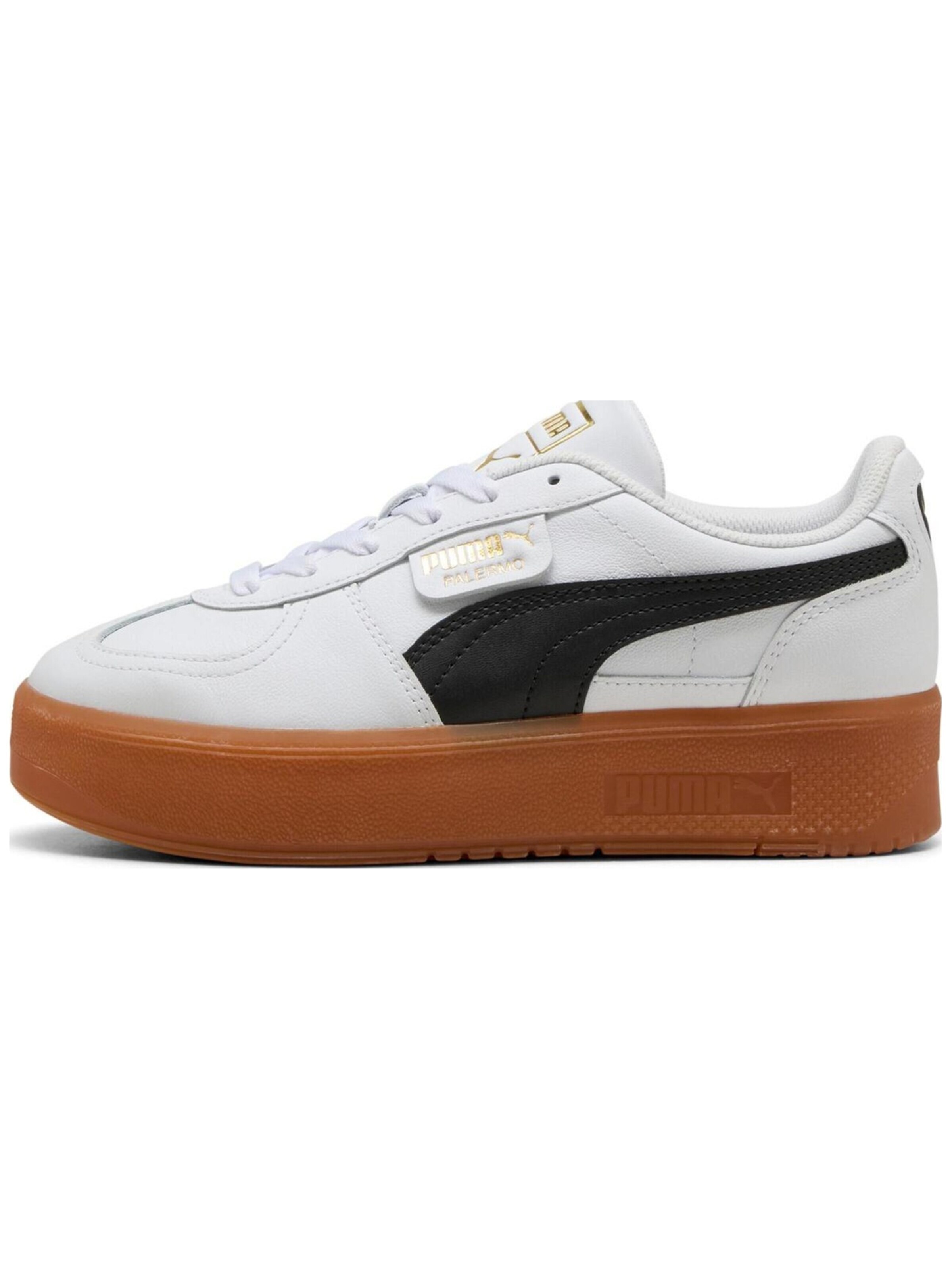 PUMA Sportschoen 'Puma Palermo Elevata Lth' in Wit: voorkant