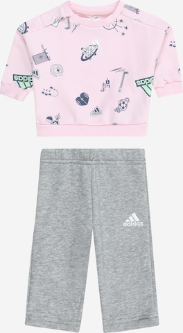 ADIDAS SPORTSWEAR Trainingspak in Roze: voorkant