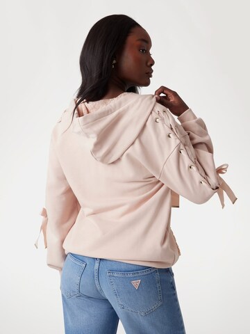 GUESS Sweatjacke in Pink