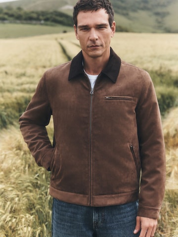 Next - Chaqueta de entretiempo en marrón: frente