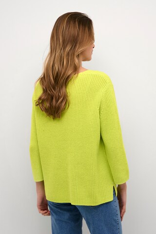 Pull-over Kaffe en vert