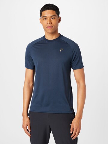 HEAD Sportshirt in Blau: predná strana