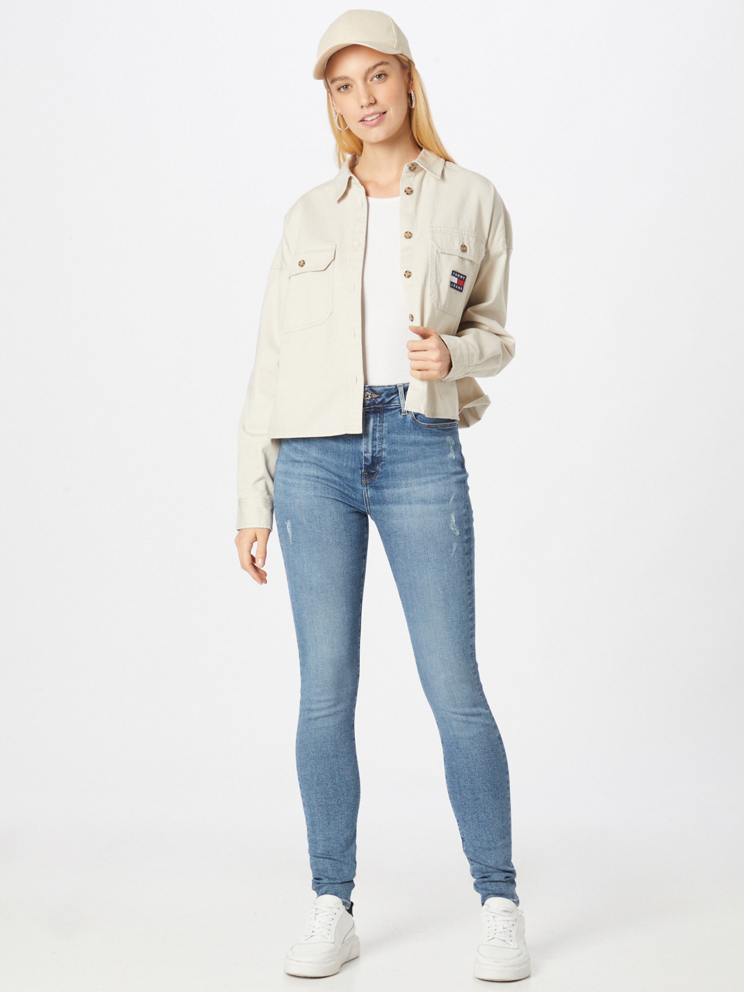 Frauen Große Größen TOMMY HILFIGER Jeans in Hellblau - QT52297 Frauen Große Größen TOMMY HILFIGER Jeans in Hellblau - QT52297