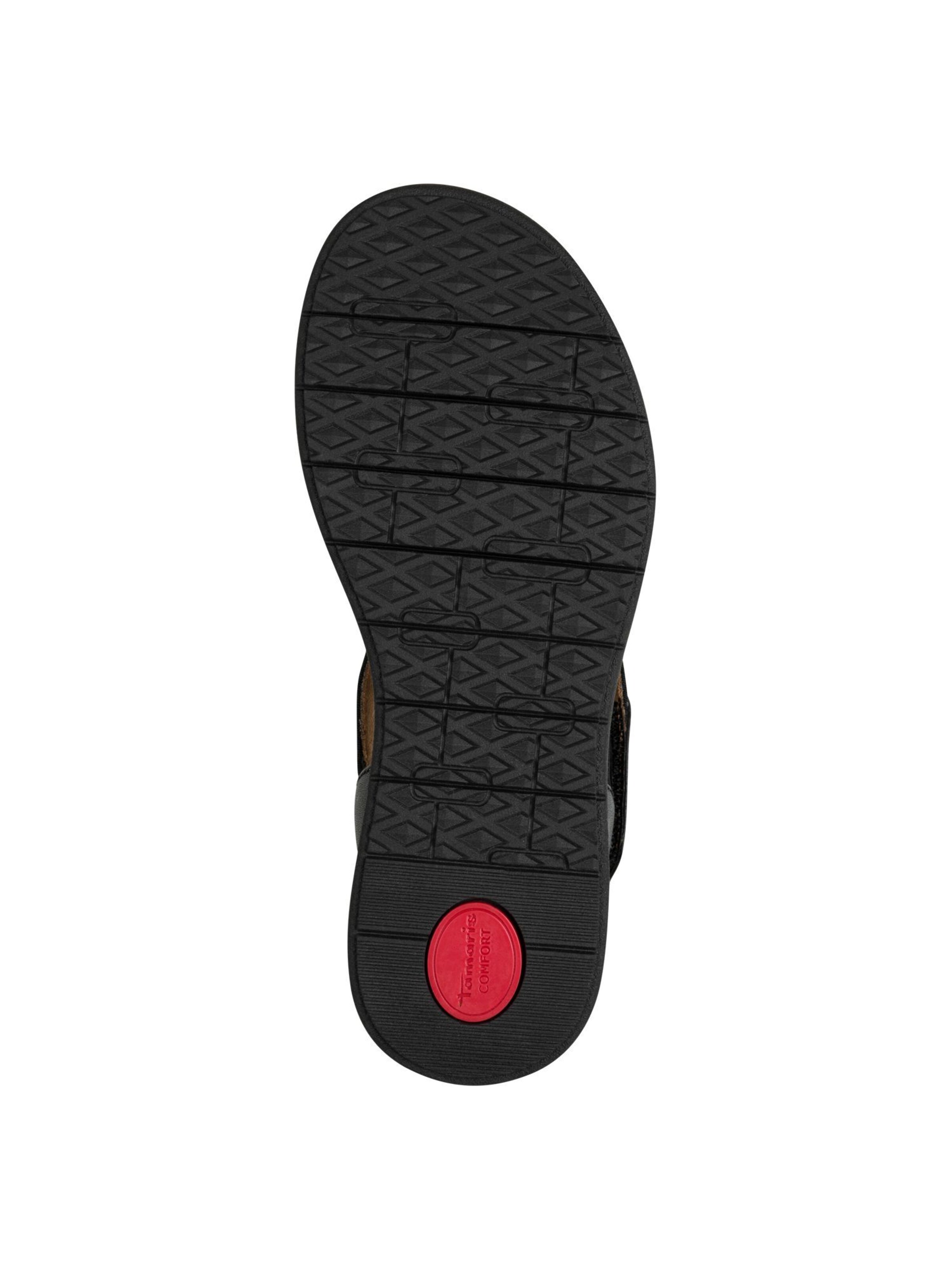 Sandales Tamaris en noir