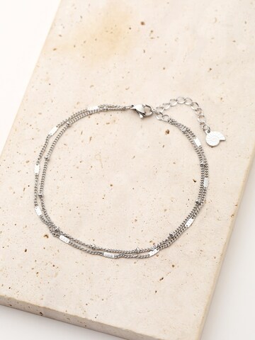 Gioiello per i piedi 'Duo Mix' di Hey Happiness in argento