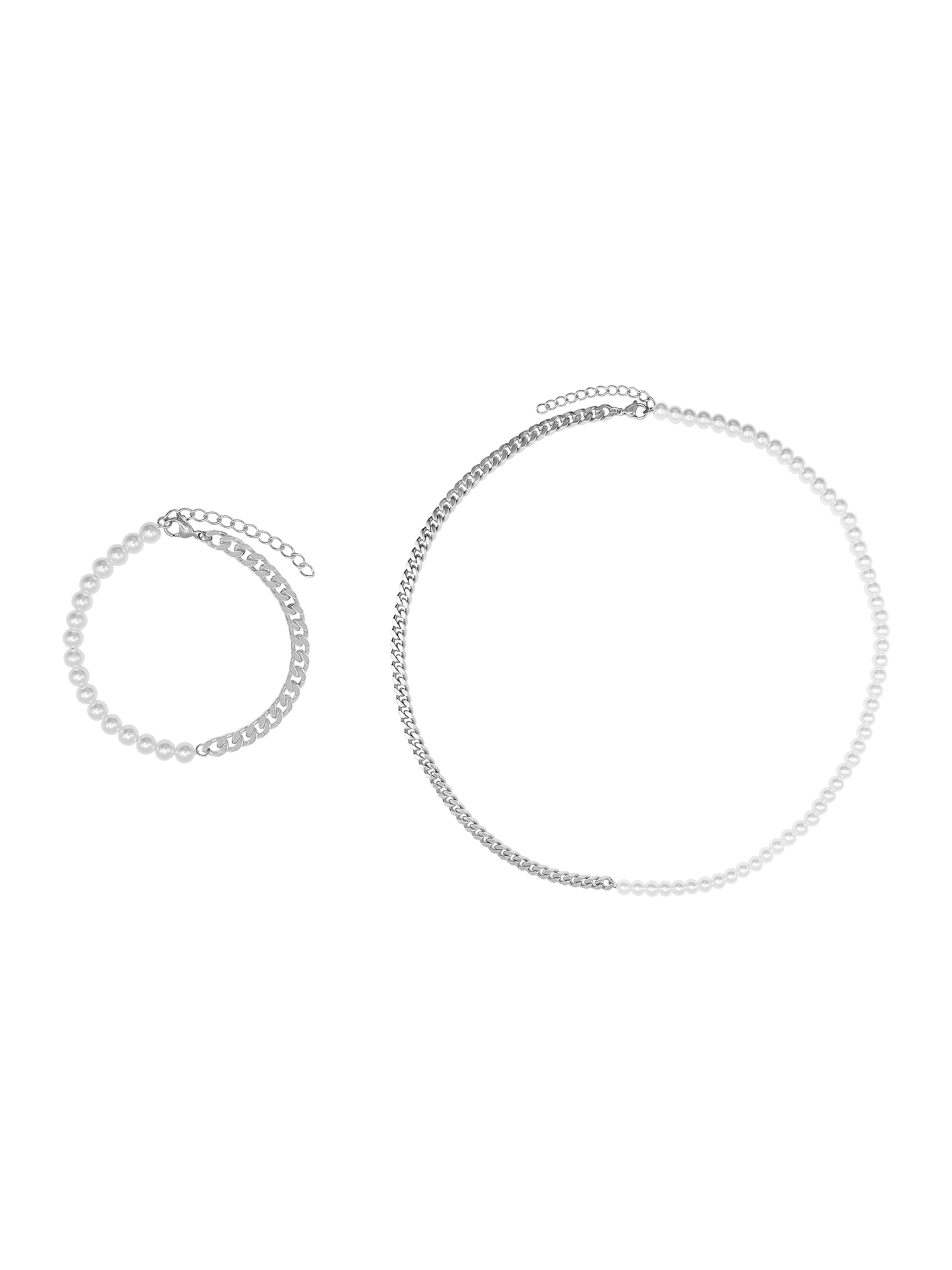 Heideman Sieraden set 'Vanez' in Zilver: voorkant