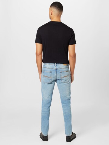 Nudie Jeans Co Slimfit Jeans 'Lean Dean' in Blauw