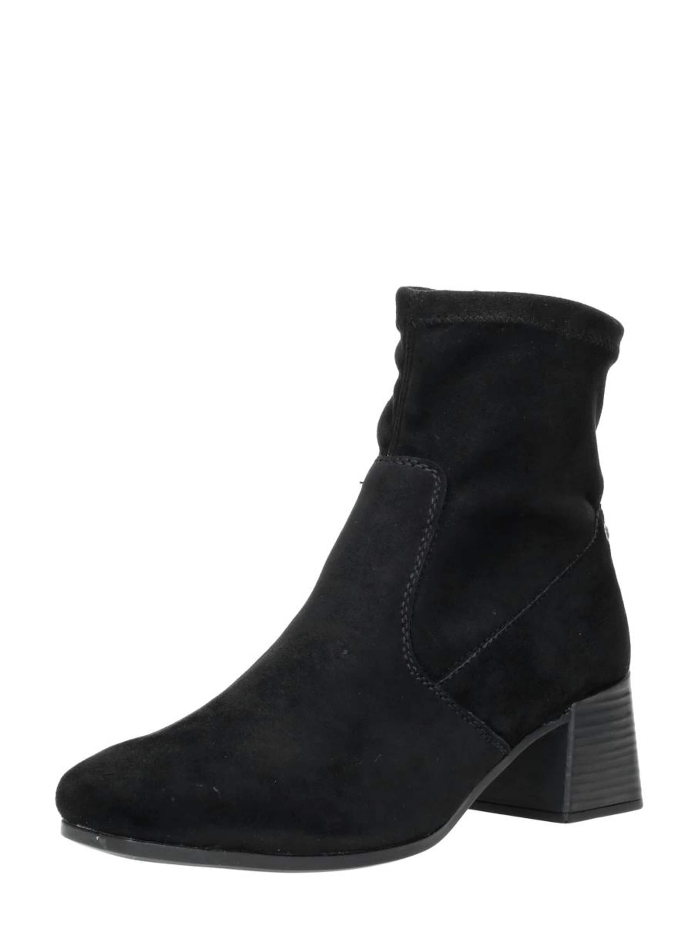 Rieker Boots 'Enkellaarsjes Hak' in Zwart: voorkant