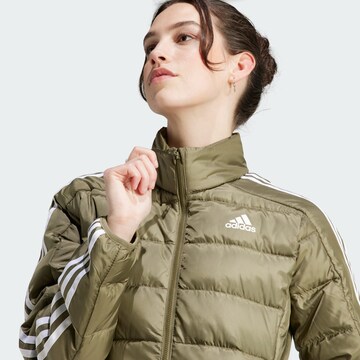ADIDAS SPORTSWEAR Λειτουργικό μπουφάν 'Essentials' σε πράσινο