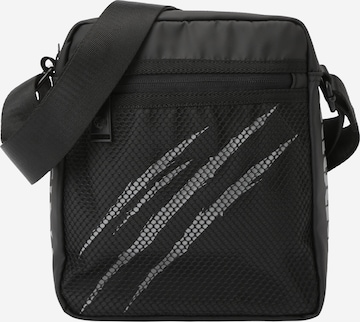 Plein Sport Crossbody Bag in Black: front