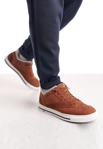 LLOYD Sneaker 'Ellison' in Braun: Vorderseite