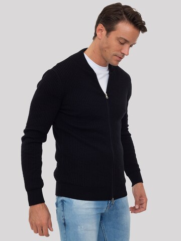 Sir Raymond Tailor Knit Cardigan 'Milan' in Black