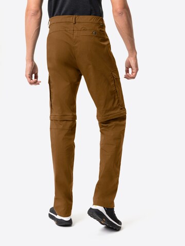 VAUDE Regular Outdoor Pants 'M Neyland ZO P' in Brown