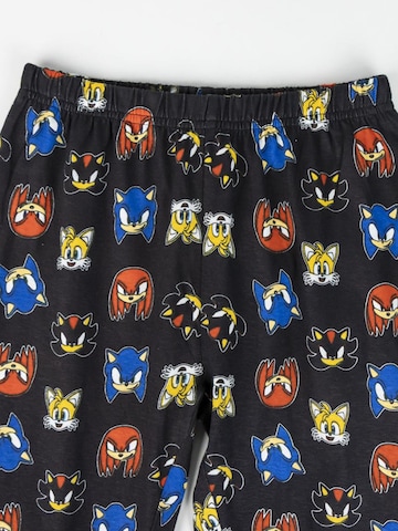 Cerdá Pajamas 'Sonic Pyjama Set Kids Blue – Boys Girls Sleepwear Long Sleeve Top and Pants' in Blue