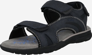 GEOX Trekkingsandal 'Spherica' i blå: framsida