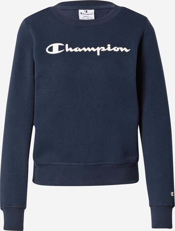 Champion Authentic Athletic Apparel Sweatshirt in Blau: predná strana