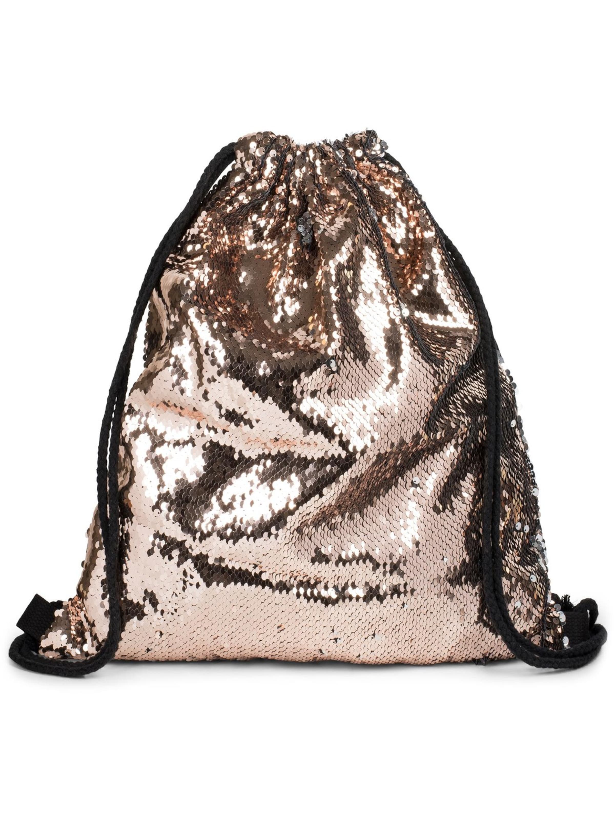 styleBREAKER Turnbeutel 'Turnbeutel mit Wendepailletten'‌‌‌‌‌‌‌‌‌‌ in Gold