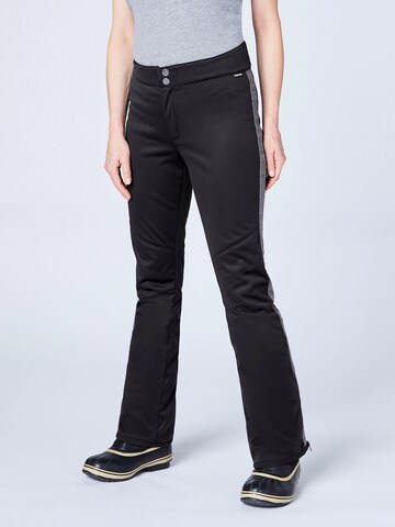 Coupe slim Pantalon de sport 'Cabadelo' CHIEMSEE en noir : devant