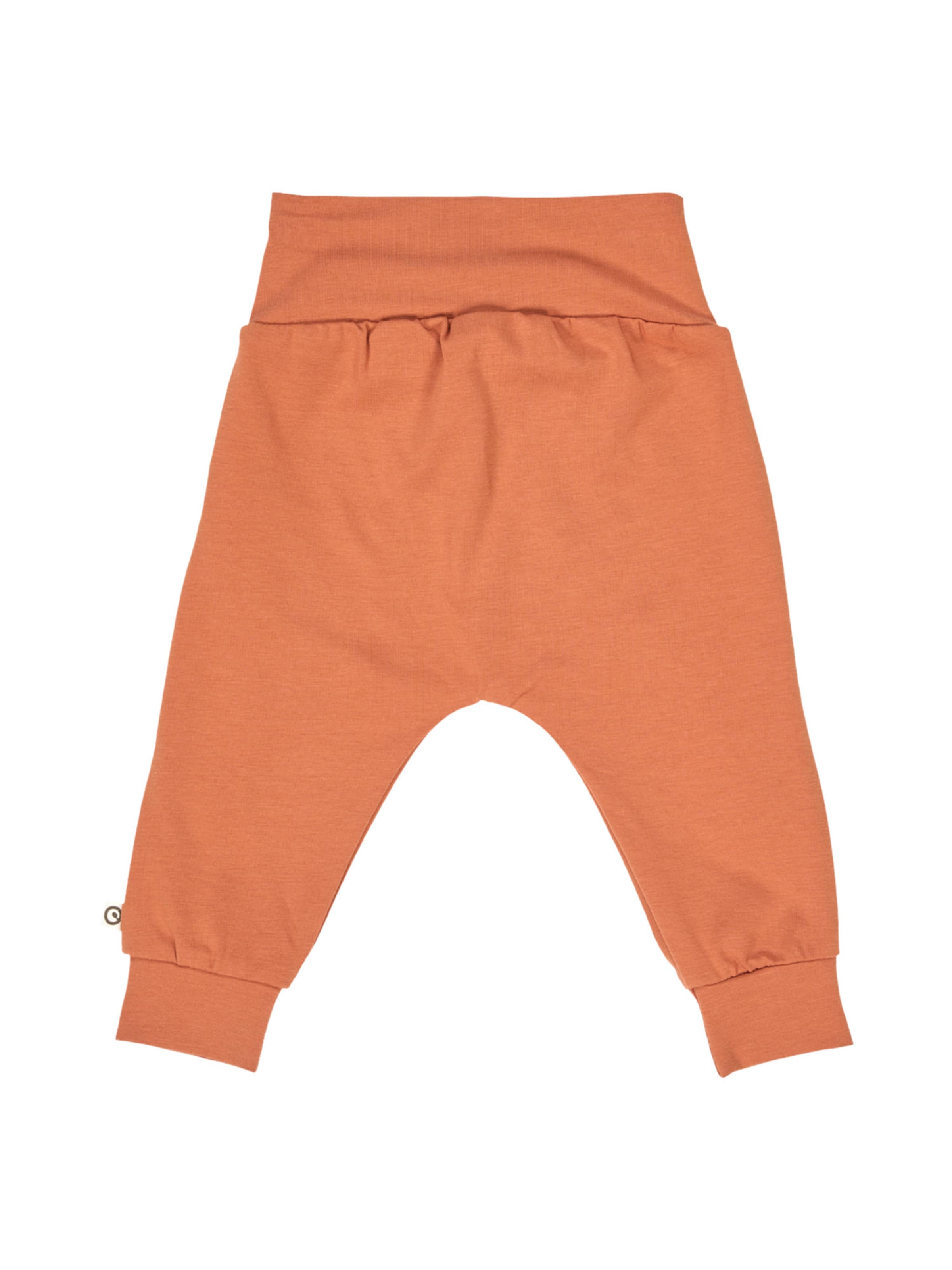 Müsli by GREEN COTTON - Regular Calças em laranja