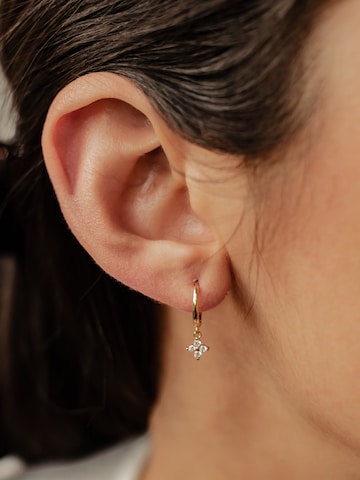 Hey Happiness Earrings 'Floré' in Gold