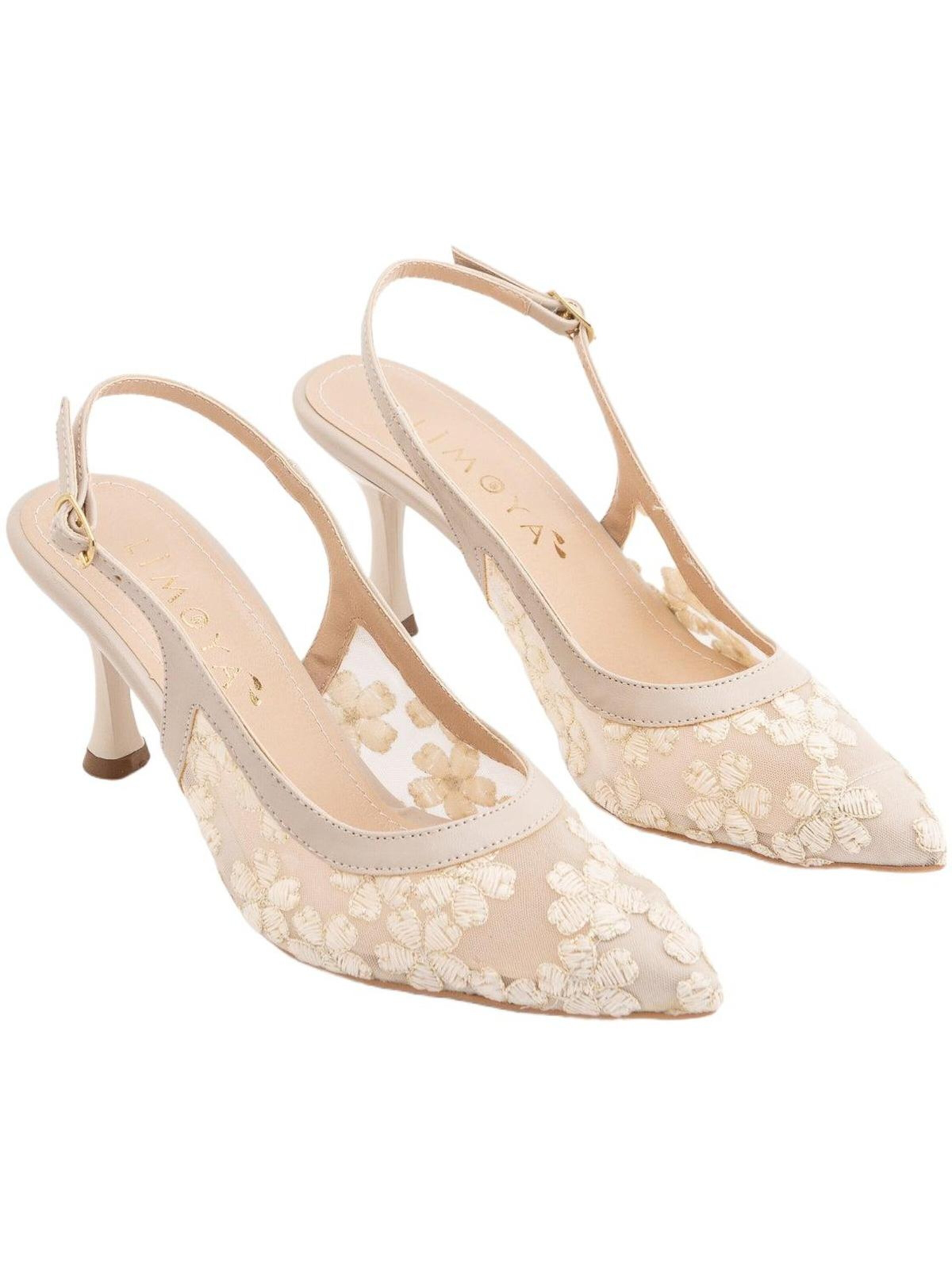 Limoya Slingpumps 'Kamelie'‌‌‌ in Beige
