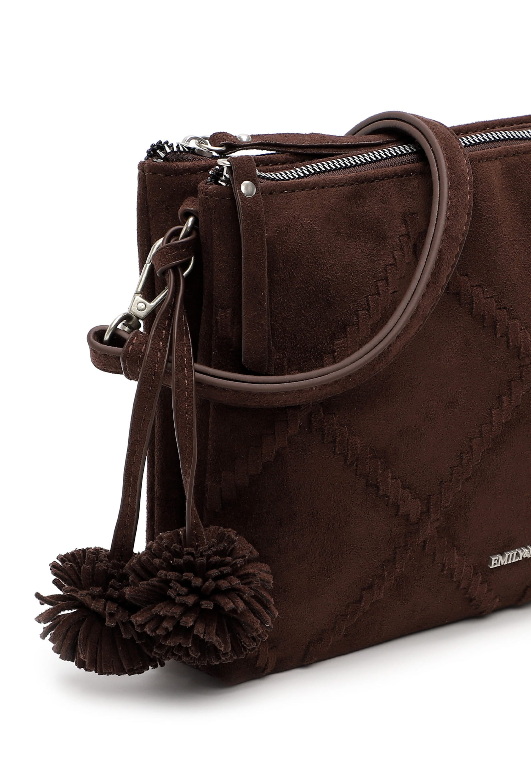 Borsa a spalla di Emily & Noah in marrone