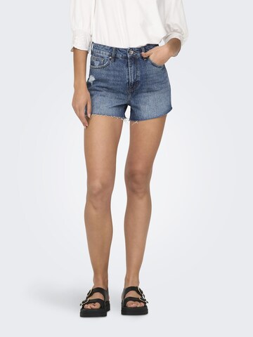 ONLY Regular Jeans in Blauw: voorkant