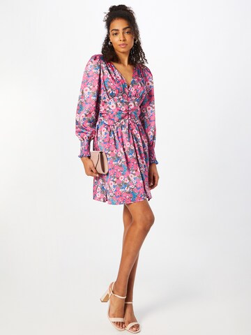 Neo Noir Shirt Dress 'Lecia' in Pink