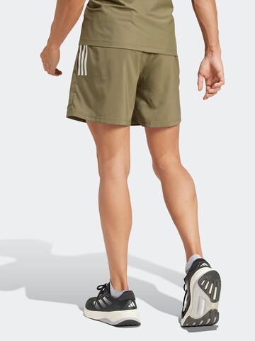 ADIDAS PERFORMANCE regular Παντελόνι φόρμας 'Own The Run' σε πράσινο
